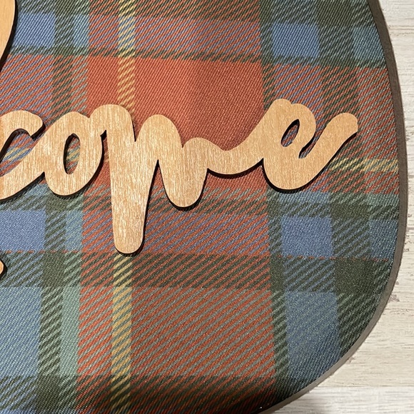 Target Bullseye Fall Collection 2023 Pumpkin wooden wall Decorative Pillow Gnome - Picture 5 of 13